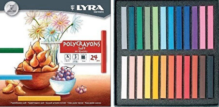 Supertrend Polycrayons Soft - Toz Pastel Boya Seti 24 Renk
