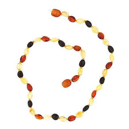 Supertrend Bebek Damla Kehribar Diş Kolye