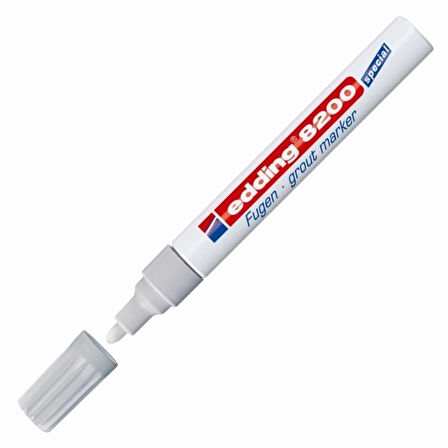 Supertrend 8200 Fayans Derzi Dolgu Kalemi BEYAZ