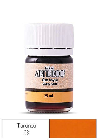 Supertrend Cam Vitray Boyası 25 ml. 03 TURUNCU