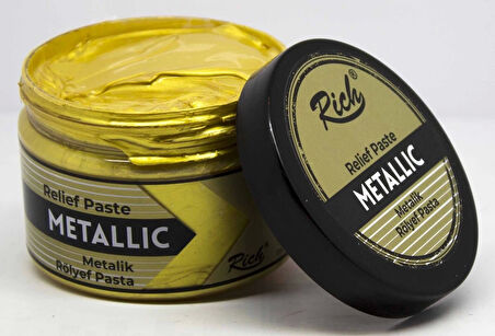 Supertrend Metalik Rölyef Pasta 150 cc. ALTIN