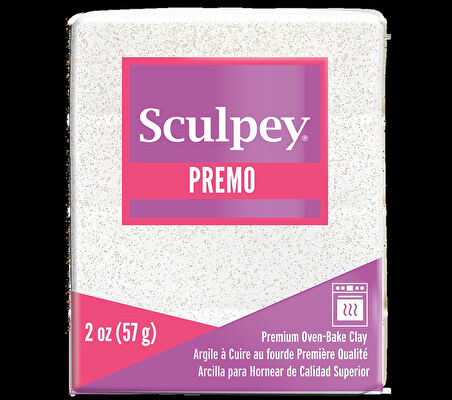 Supertrend Premo Accents Ekstra Efektli Polimer Kil 5057 White Glitter