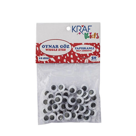 Supertrend Kids Oynar Göz 10 mm 50'li Paket