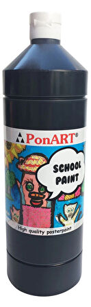 Supertrend School Paint Tempera Boya 1000 ml. PSP-2260 SİYAH