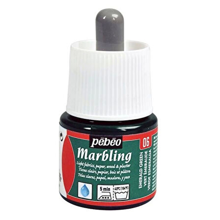 Supertrend Marbling Ebru Boyası 45 ml. 06 Emerald Green