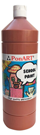 Supertrend School Paint Tempera Boya 1000 ml. PSP-2218 A.KAHVE