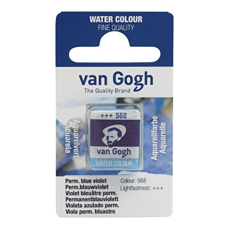 Supertrend Van Gogh 1/2 Tablet Sulu Boya 568 Permanent Blue Violet