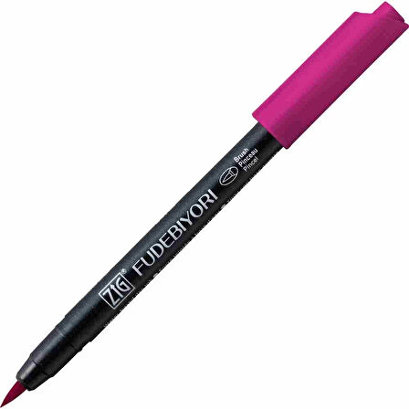 Supertrend Fudebiyori Brush Pen Fırça Uçlu Kalem 27 DARK PINK