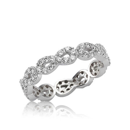 Supertrend Gümüş Tamtur Sonsuzluk Kadın Yüzük