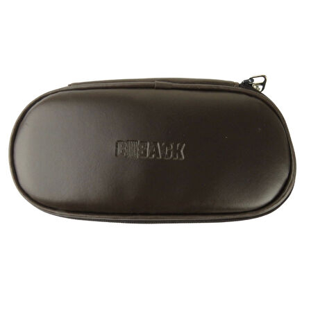 Bback Oval Deri Kalemlik / Kalem Kutusu KAHVERENGİ