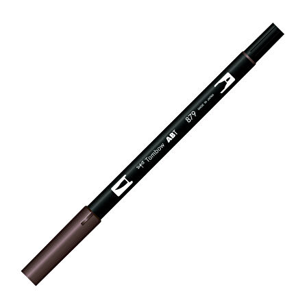 Supertrend Dual Brush Pen Grafik Çizim Kalemi 879 Brown