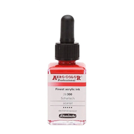 Supertrend Aero Color Akrilik Mürekkep 28 ml. 300 Scarlet