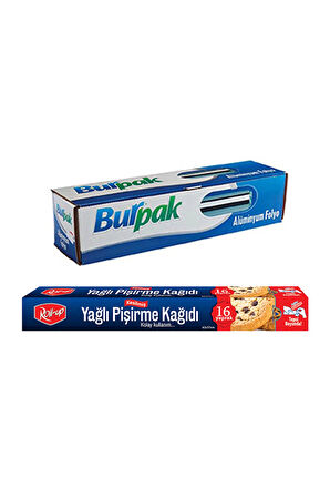 Supertrend Alüminyum Folyo Ve Pişirme Kağıdı 2 Parça Ekonomik Mutfak Seti 4