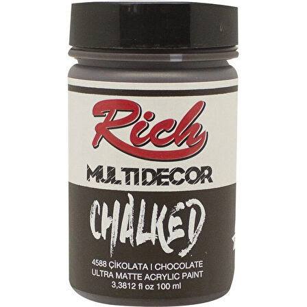 Supertrend Multi Decor Chalked Akrilik Boya 100 cc. 4588 ÇİKOLATA