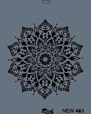 Supertrend Stencil Boyama Şablonu 25x35 cm. NEW-463