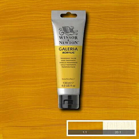 Supertrend Galeria Akrilik Boya 120 ml. 653 Transparent Yellow