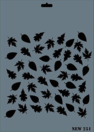 Supertrend Stencil Boyama Şablonu 25x35 cm. NEW-251