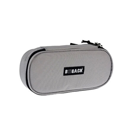 Bback Oval Kumaş Kalemlik / Kalem Kutusu AÇIK GRİ