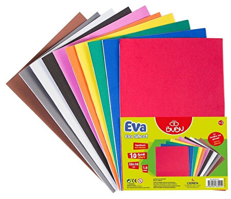 Bu-Bu Eva Yapışkanlı 20x30 Cm. 10'lu (BUBU-EV0036***)