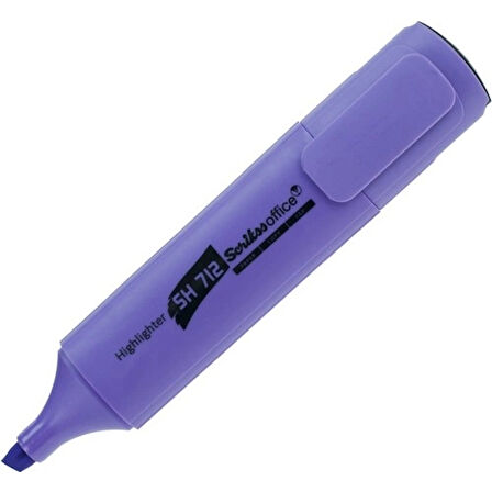 Supertrend Office Highlighter Fosforlu İşaretleme Kalemi MOR