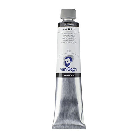 Supertrend Van Gogh Yağlı Boya 200 ml. 118 Titanium White (Linseed Oil)