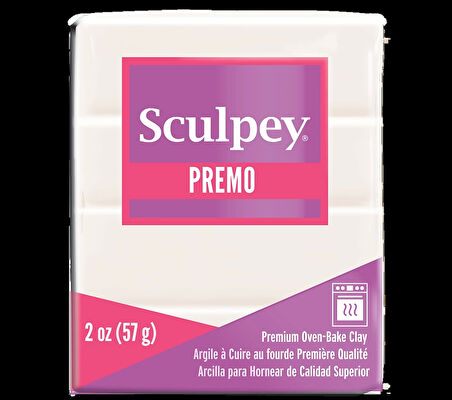 Supertrend Premo Accents Ekstra Efektli Polimer Kil 5527 White Translucent