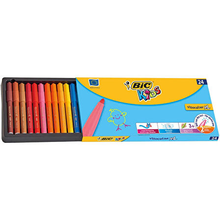 Supertrend Kids Visacolor XL Keçeli Boya Kalemi 24 Renk