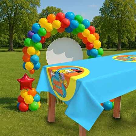 Kral Şakir Aksiyon Plastik Masa Örtüsü 120x180cm