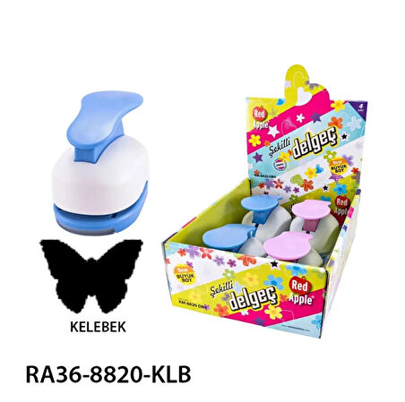 Supertrend Mega Boy Şekilli Delgeç Şekilgeç 2'' (5 cm.) KELEBEK