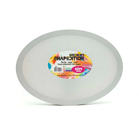 Supertrend Shapedition Edition Elips Tuval 20x30 cm.