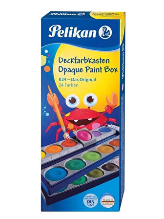 Supertrend Alman Malı Opak Sulu Boya Seti 24 Renk 735 K-24