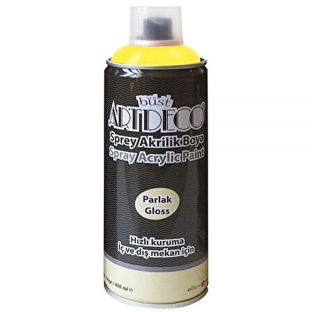 Supertrend Akrilik Sprey Boya 400 ml. NEON SARI