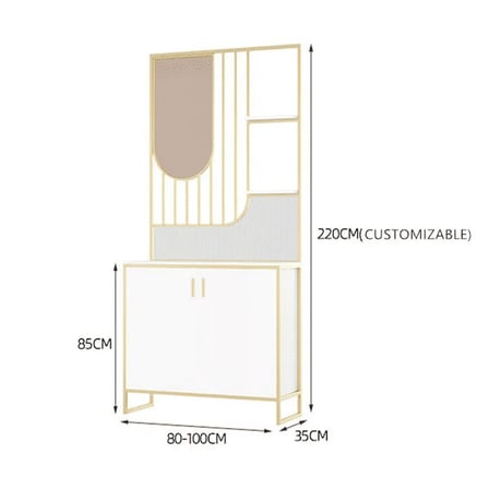 SPR4200 Modern Metal Dolaplı Oda Bölücü Seperatör Panel