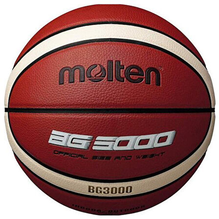 Molten BG3000 İç Mekan Dış Mekan Suni Deri Basketbol Topu 7 Numara BG-3000