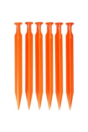Abs Çadır Kazığı -23cm 6 Adet