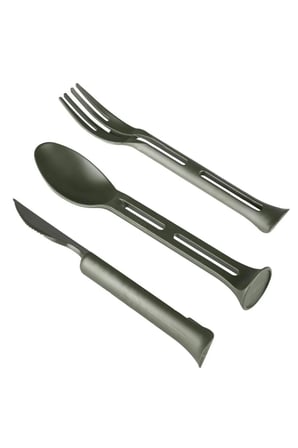 Combo 3 In 1 Çatal Kaşık Set (HAKİ)