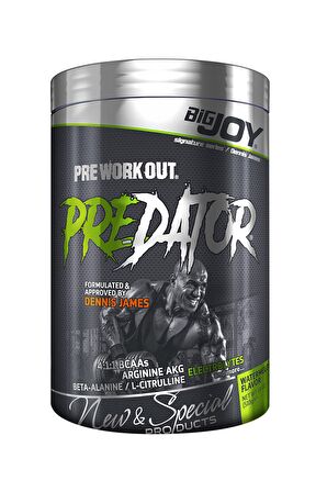 Bigjoy Sports Predator 510g Pre-Workout Karpuz Aromalı 30 Servis