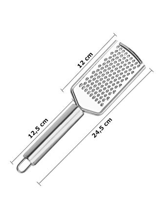 Uzun Limon Peynir Sarımsak Rendesi, Uzun Rende, Pratik Uzun El Rendesi Paslanmaz Çelik Rende