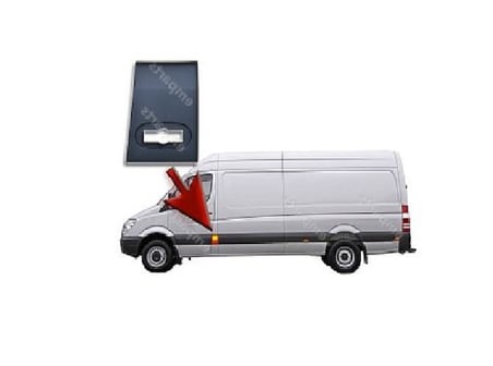 MERCEDES - ÖN KAPLAMA SOL CRAFTER / SPRİNTER 2006-