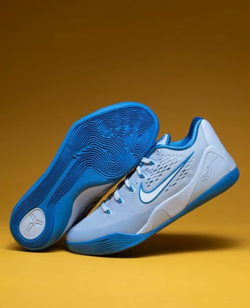 Kobe 9 Low ELİTE Basketbol Ayakkabısı (GS) “Hydrogen Blue”-SPORTXSTORE