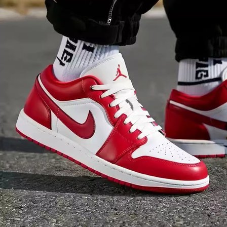 Air Jordan 1 Low 'VARSİTY RED' CO Erkek Spor Ayakkabı-SPORTXSTORE