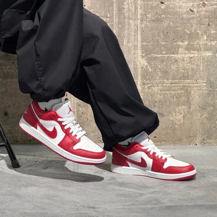 Air Jordan 1 Low 'VARSİTY RED' CO Erkek Spor Ayakkabı-SPORTXSTORE