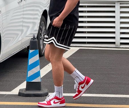 Air Jordan 1 Low 'VARSİTY RED' CO Erkek Spor Ayakkabı-SPORTXSTORE