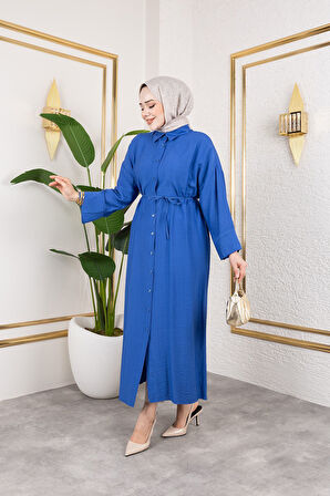 Pat Detay Elbise-Saks