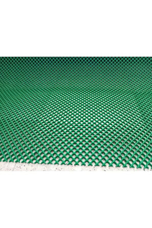 PVC PASPAS 90 X 100 CM YEŞİL BANYO KAYMAZ YER ZEMİN MATI S-MAT ZİNCİR DESEN