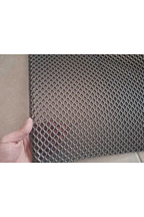 PVC PASPAS 90 X 50 CM GRİ BANYO KAYMAZ YER ZEMİN MATI  S-MAT ZİNCİR DESEN
