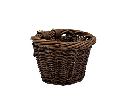 BİSİKLET ÖRME HASIR SEPET, PRATİK KAYIŞ BAĞLANTILI (12"-16" JANT)