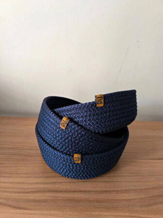 3 lü Lacivert Sepet, Havlu Sepeti, Mutfak Ve Banyo Organizer, Çok Amaçlı Sepet Takımı 22x8 Cm