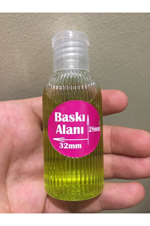 25 Adet 50 ml Fliptop Kapak Dnz21 Dezenfektan-kolonya-parfüm Boş Şişesi Sert Plastik - 50 ml