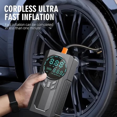 4’ü 1 Arada Lastik Şişirici – Akü Takviyesi – Powerbank – Led Işık